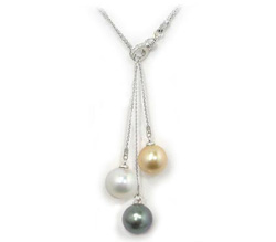 South Sea Pearl Lariat Necklace
