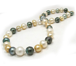 Multicolor South Sea Pearl Necklace