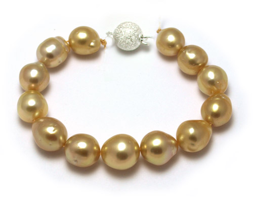 South Sea gold pearl bracelet