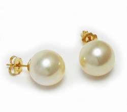Stud South Sea Pearl Earrings