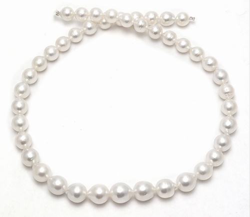 Drop White South Sea Pearl Necklace