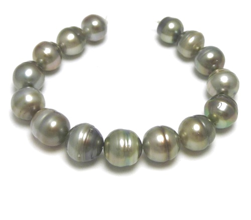 Gray Circle' Tahitian Pearl Bracelet