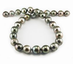 Large Tahitian Pearl Necklace