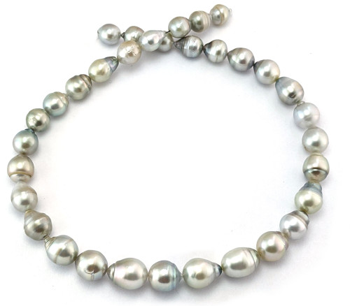 Light Gray Tahitian Pearl Necklace