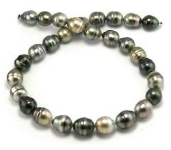 Multi Colored Tahitian Pearl Necklace