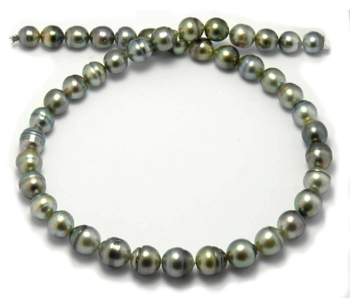 Pistachio Tahitian Pearl necklace