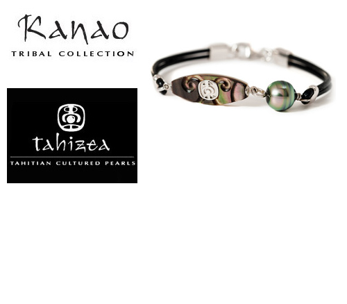 Tahizea Tahitian pearl bracelet ainu