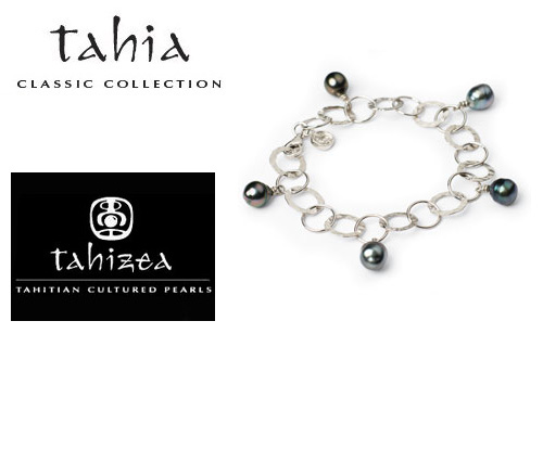 Tahitian Pearl Bracelet with keshi pearls