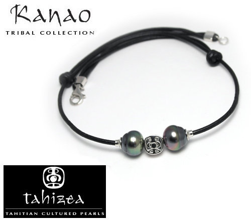 Tahitian Pearl Necklace with Sterling Silver