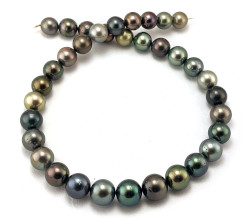 Multi-Color Tahitian Pearl Necklace
